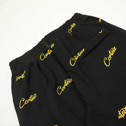 Pantalon noir et jaune Allstar Alcatraz