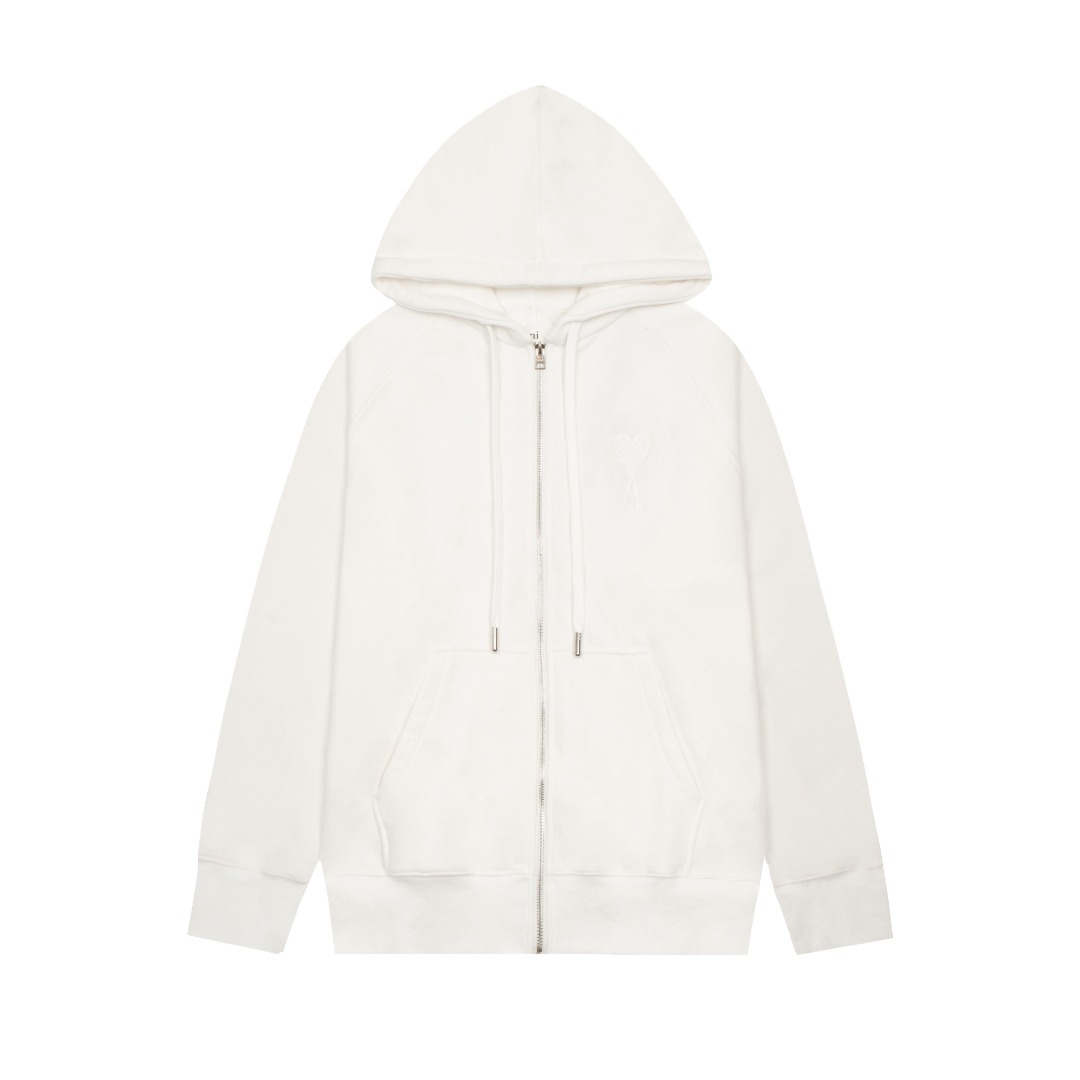 Sweat à capuche zippé Ami