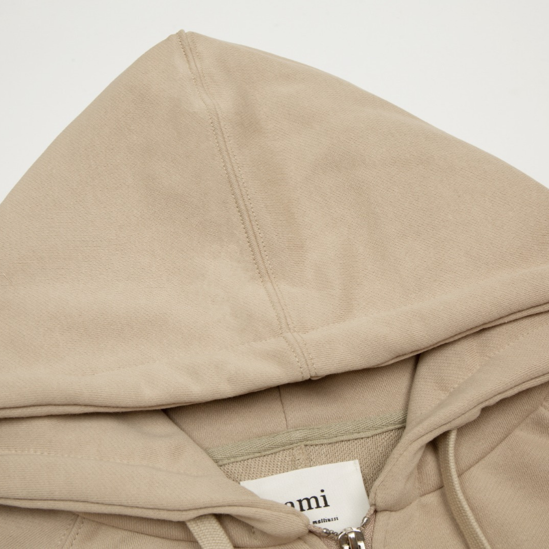 Sweat à capuche zippé Ami