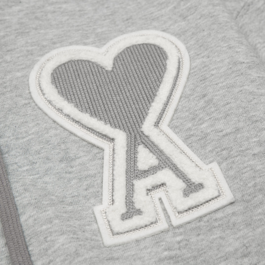 Sweat à capuche zippé Ami