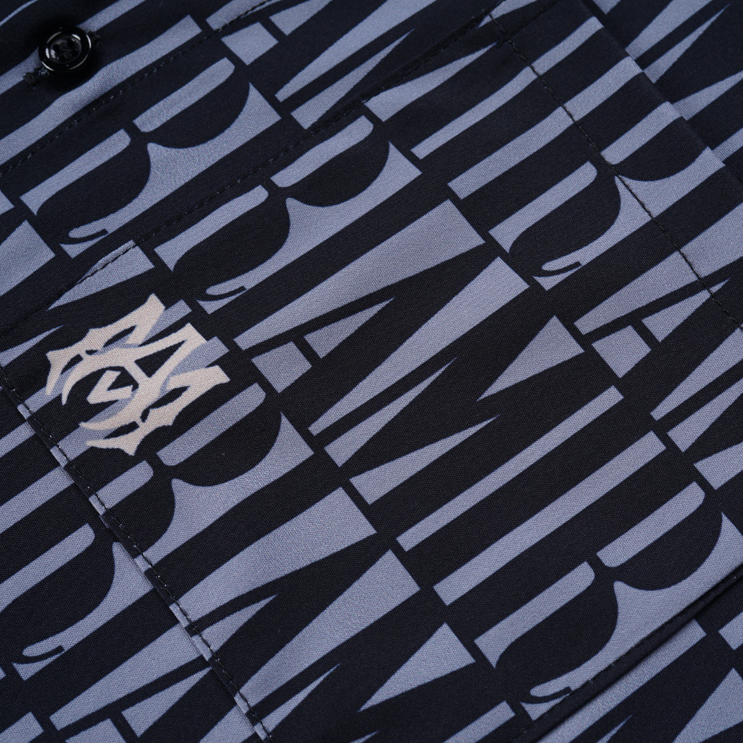 Ensemble court Amr Jacquard