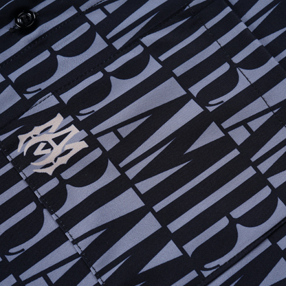 Ensemble court Amr Jacquard