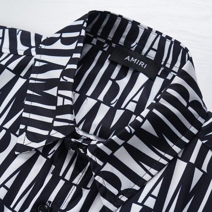 Ensemble court Amr Jacquard