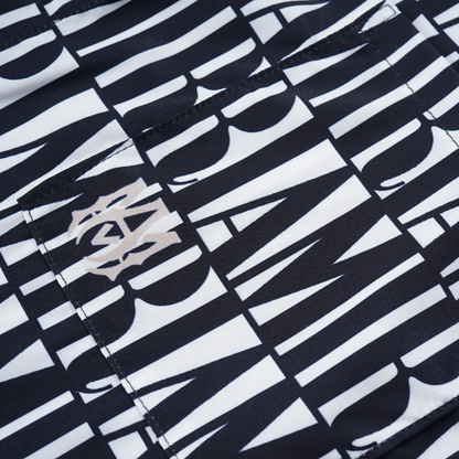 Ensemble court Amr Jacquard