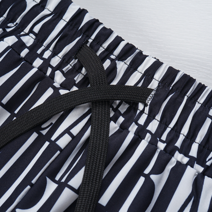 Ensemble court Amr Jacquard