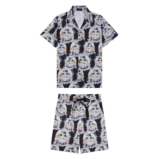 Ensemble court monogramme Amr