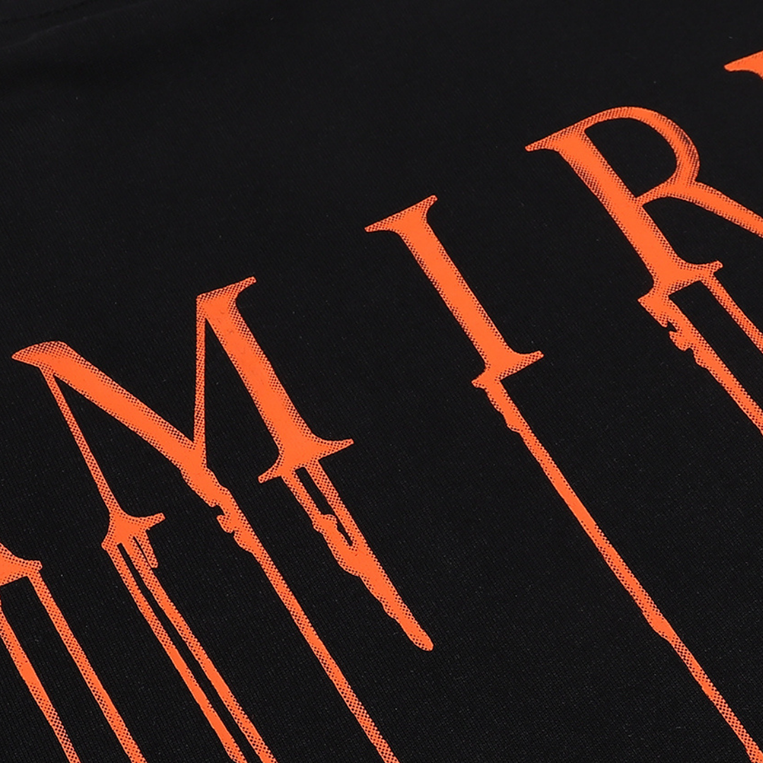 T-shirt noir Amr Paint Drip AM