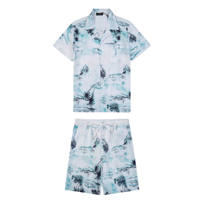 Ensemble short Amr Palm Logo