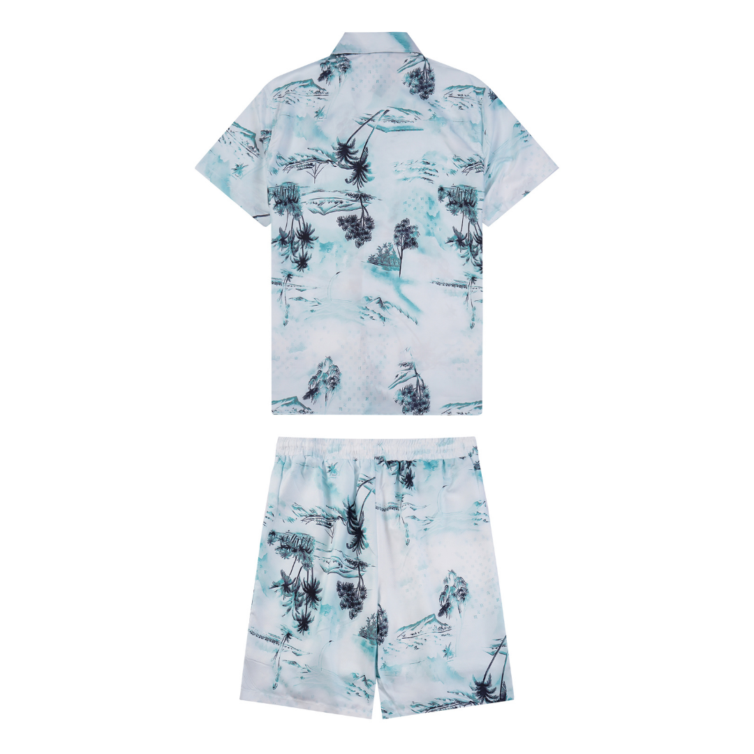 Ensemble short Amr Palm Logo