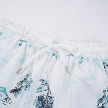 Ensemble short Amr Palm Logo