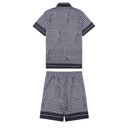 Ensemble short en soie Amr Staggard