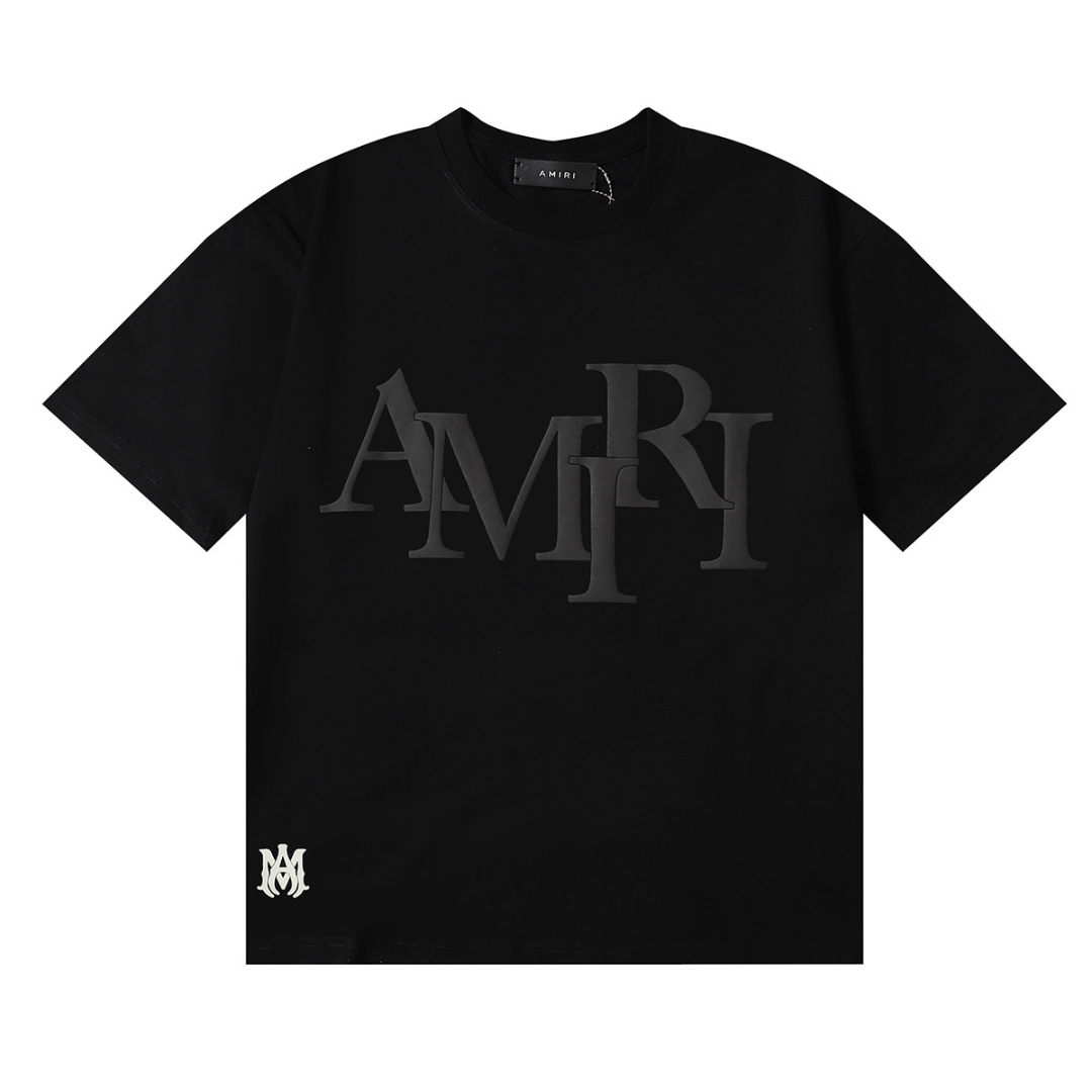 T-shirt Amr à logo décalé