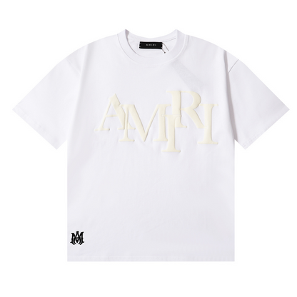 T-shirt Amr à logo décalé