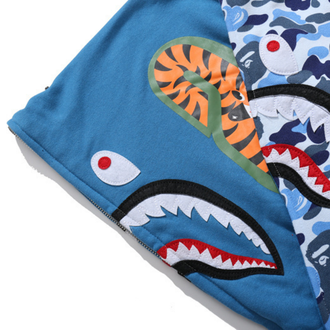 Sweat à capuche zippé Bape