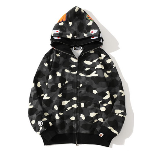 Sweat à capuche zippé Bape