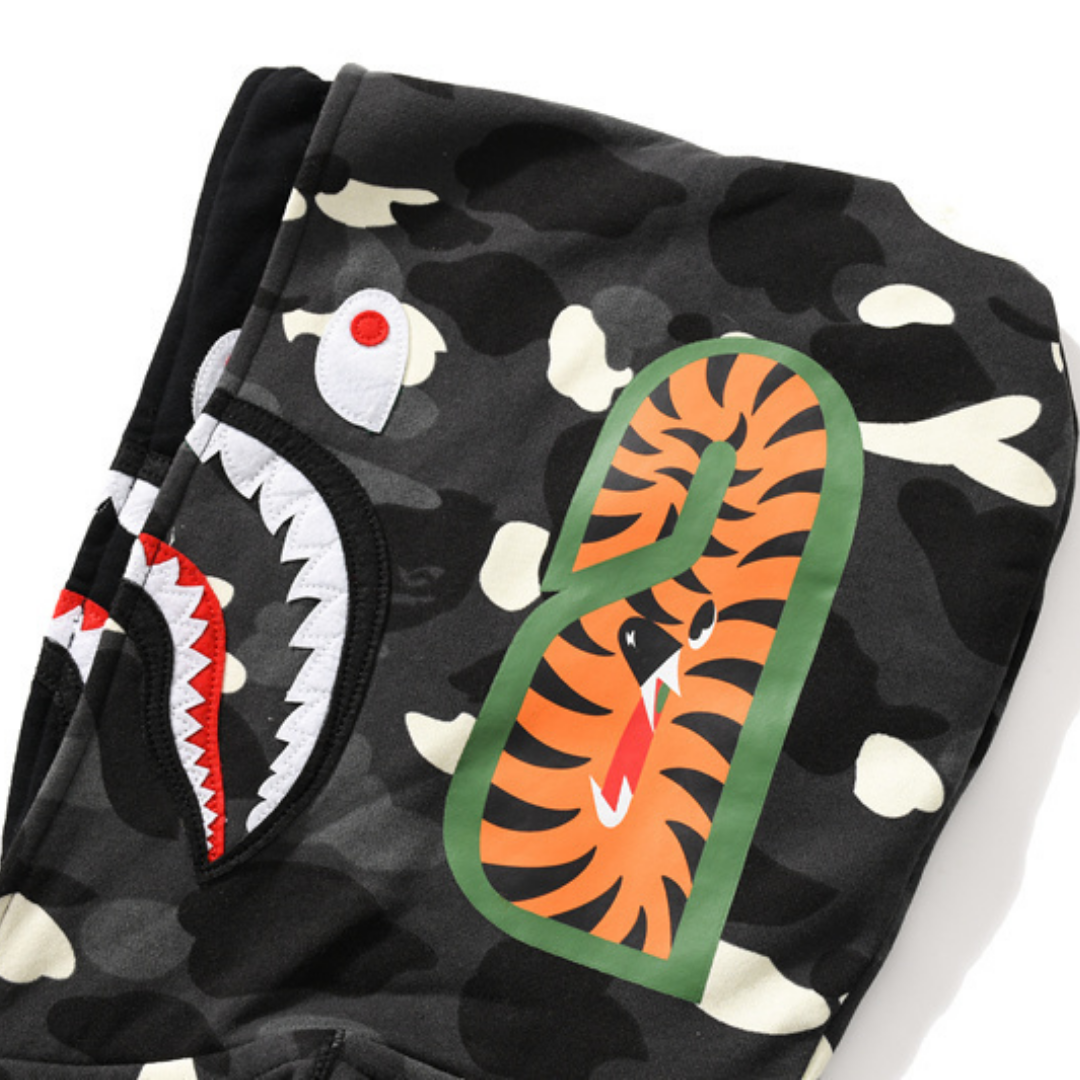 Sweat à capuche zippé Bape