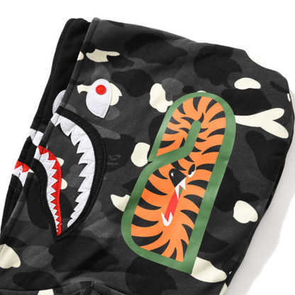 Sweat à capuche zippé Bape