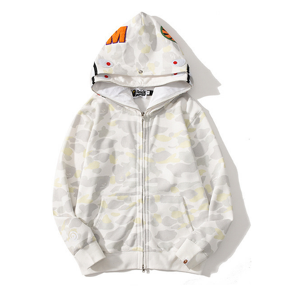 Sweat à capuche zippé Bape
