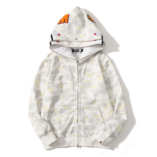 Sweat à capuche zippé Bape