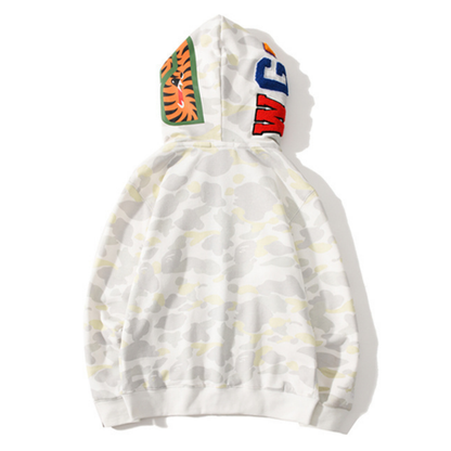 Sweat à capuche zippé Bape