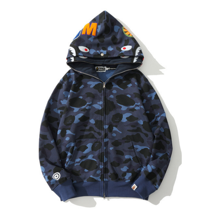 Sweat à capuche zippé Bape