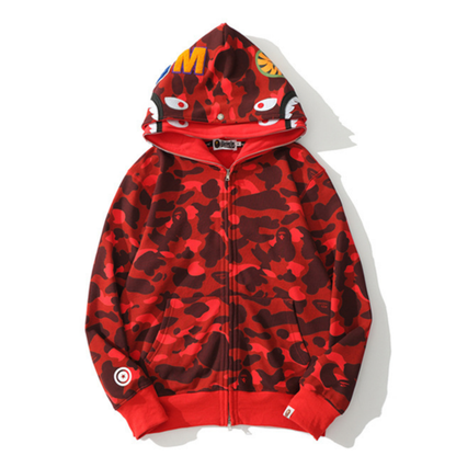 Sweat à capuche zippé Bape