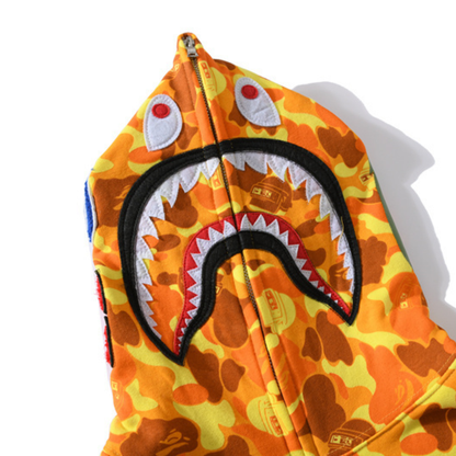 Sweat à capuche zippé Bape