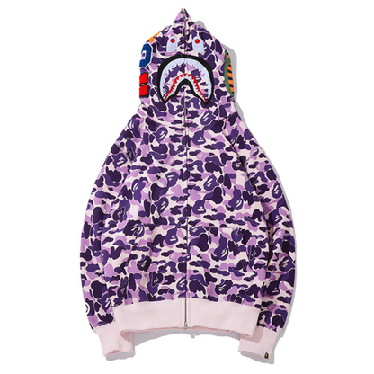 Sweat à capuche zippé Bape
