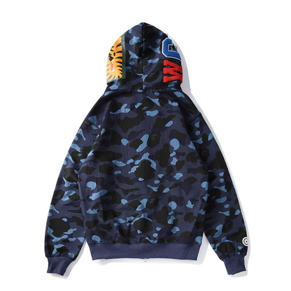 Sweat à capuche zippé Bape