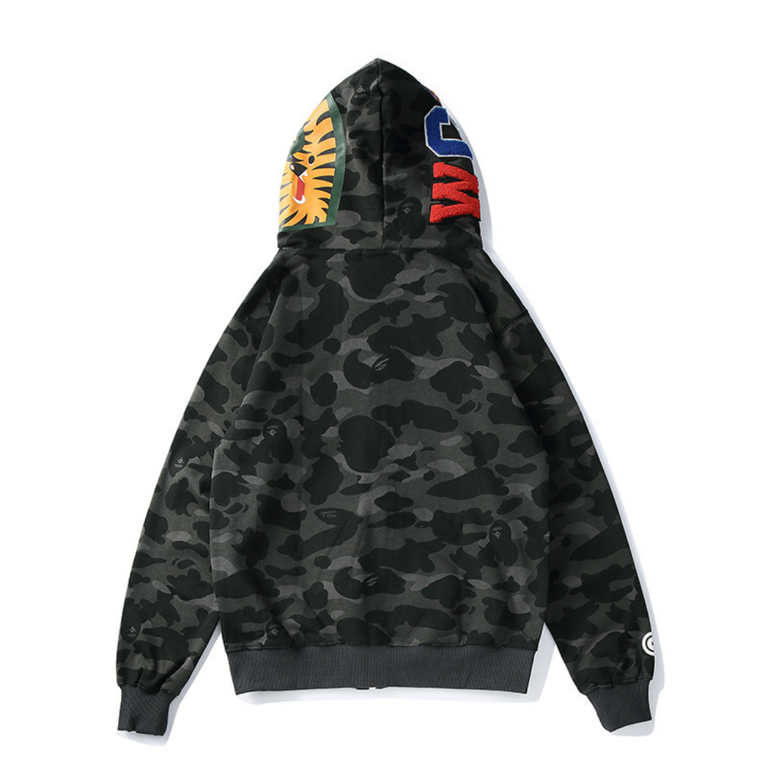 Sweat à capuche zippé Bape