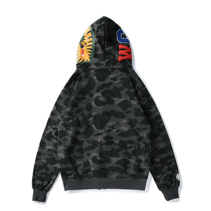 Sweat à capuche zippé Bape