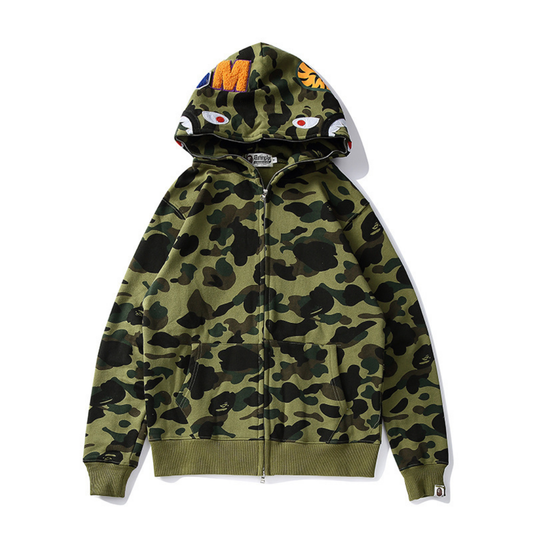 Sweat à capuche zippé Bape