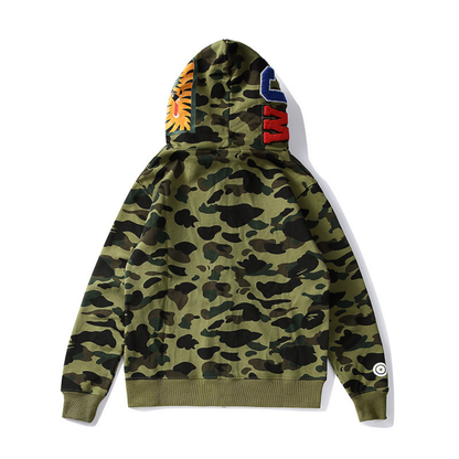 Sweat à capuche zippé Bape