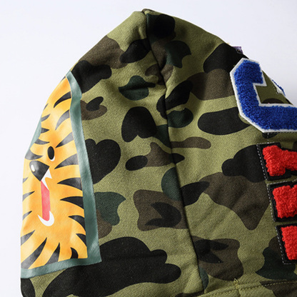 Sweat à capuche zippé Bape