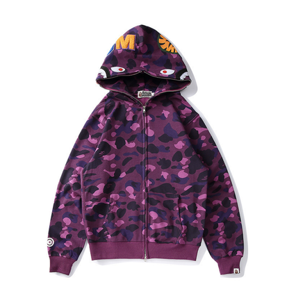 Sweat à capuche zippé Bape