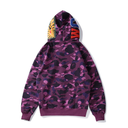 Sweat à capuche zippé Bape