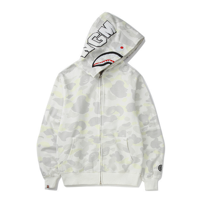Sweat à capuche zippé Bape