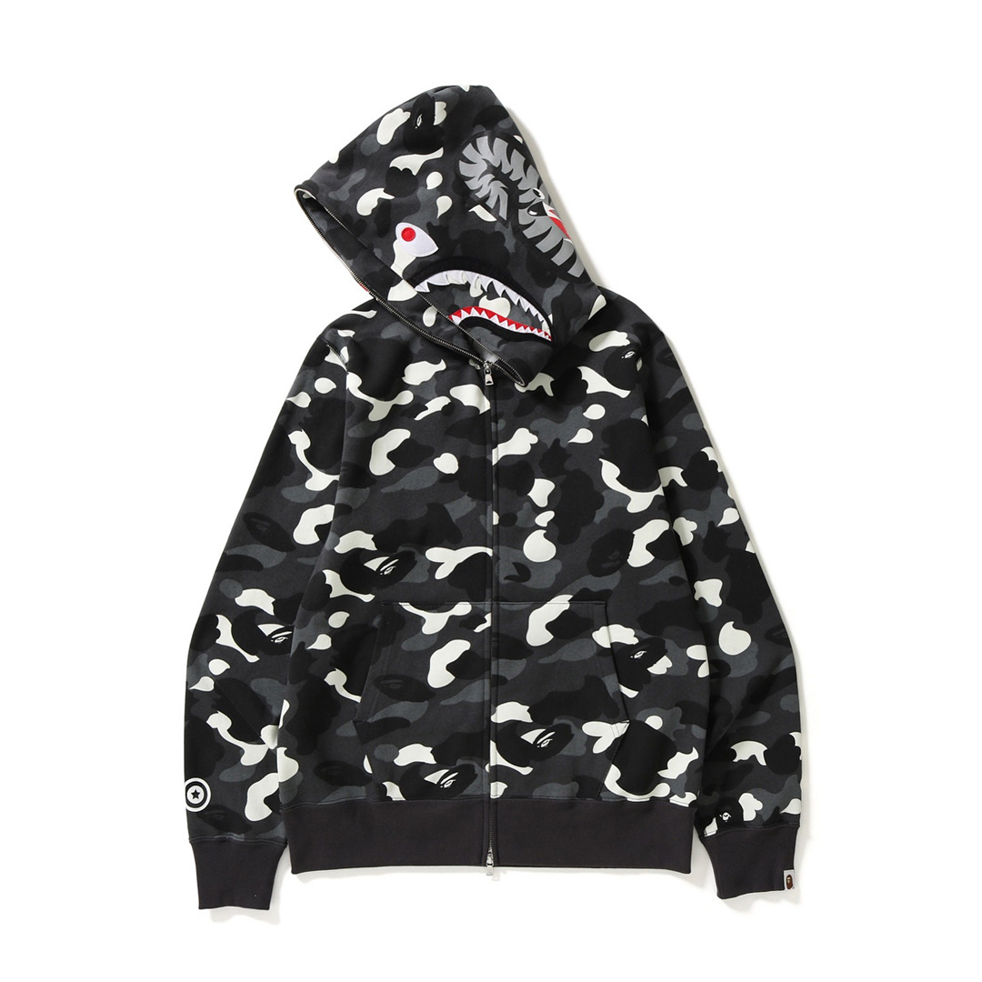 Sweat à capuche zippé Bape