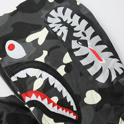 Sweat à capuche zippé Bape