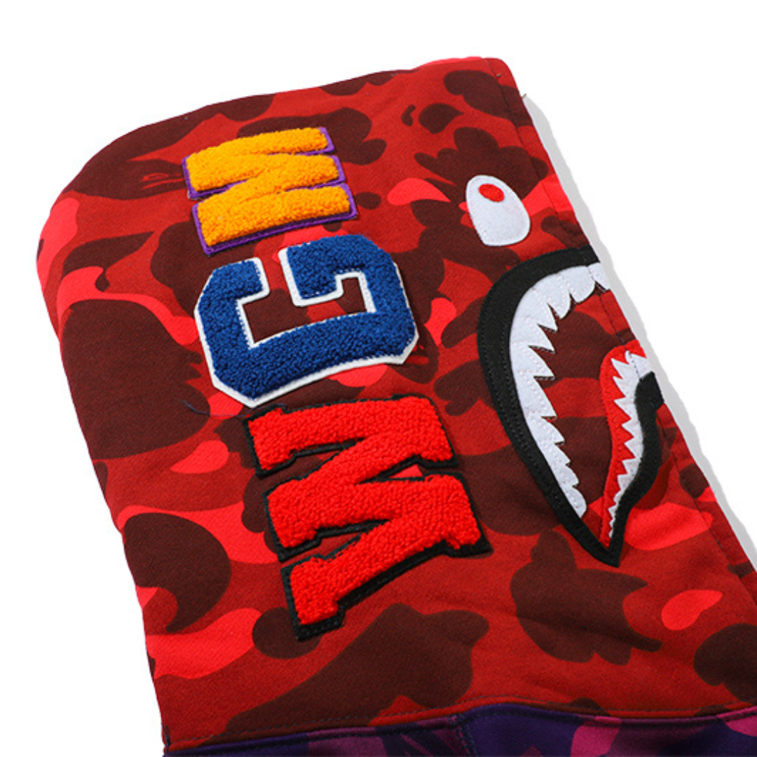 Sweat à capuche zippé Bape