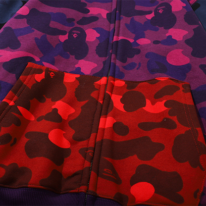 Sweat à capuche zippé Bape