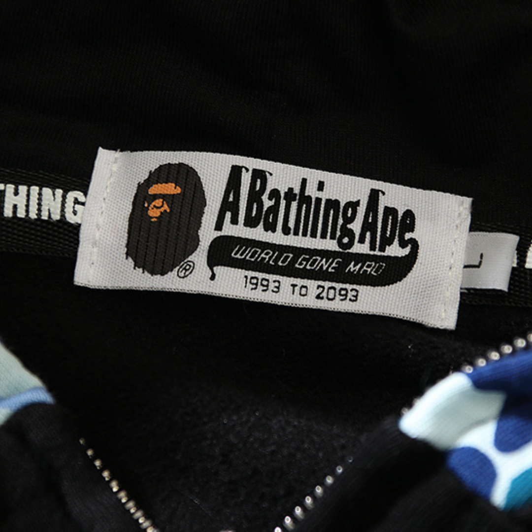 Sweat à capuche zippé Bape
