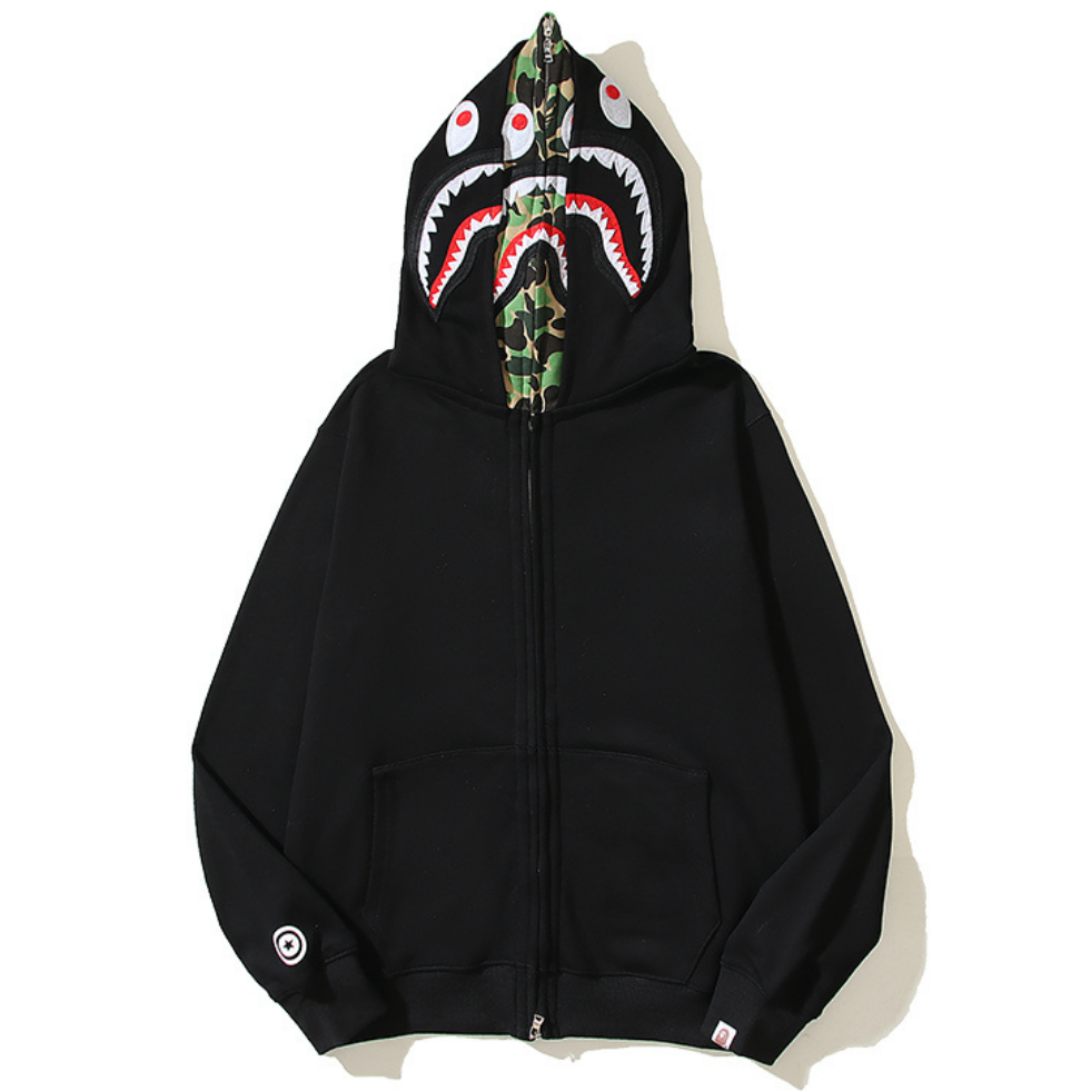 Sweat à capuche zippé Bape