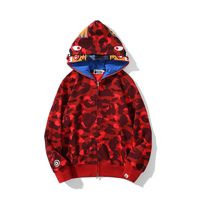 Sweat à capuche zippé Bape