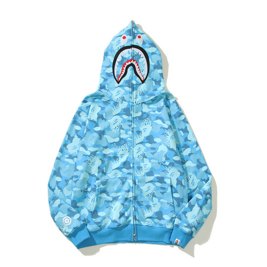Sweat à capuche zippé Bape