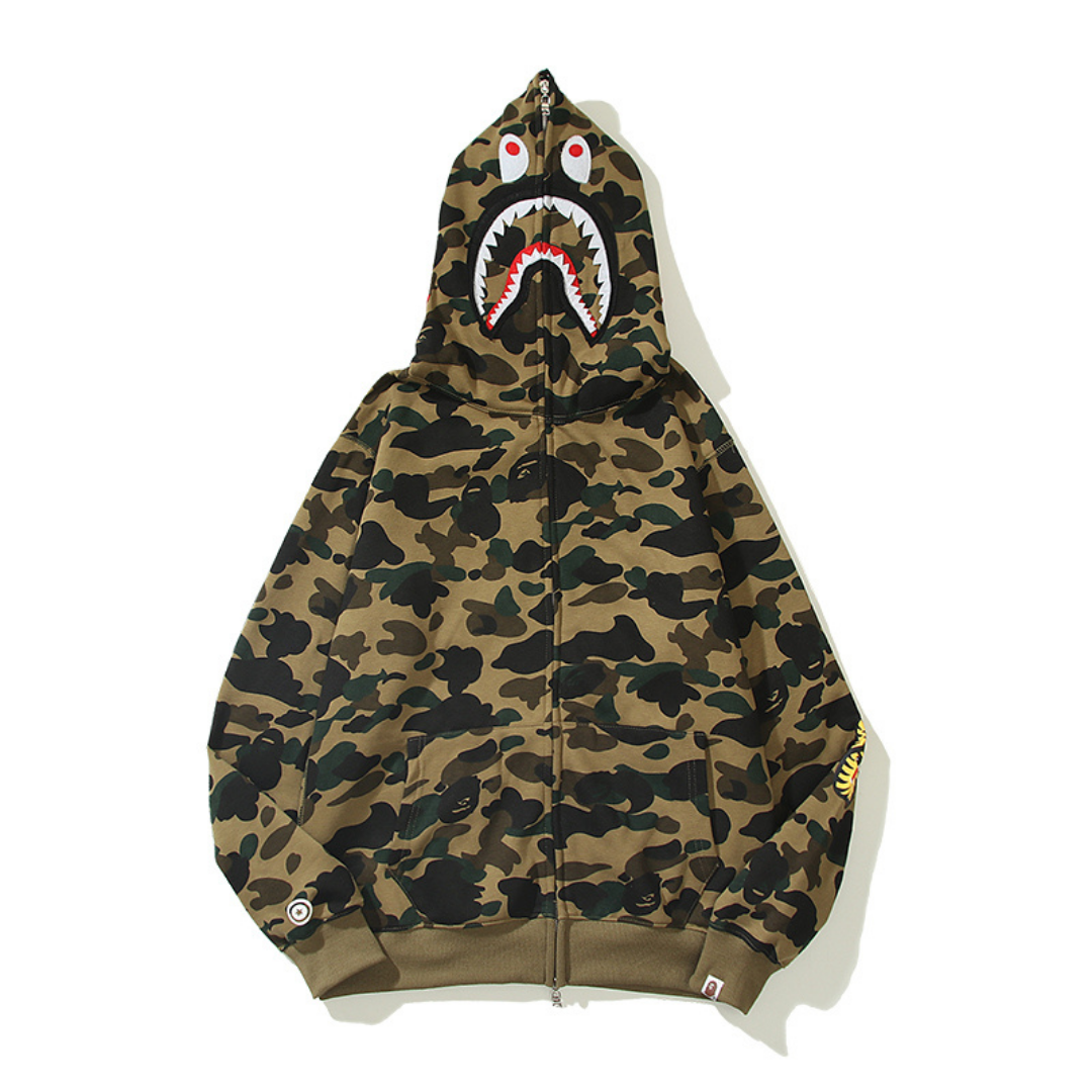 Sweat à capuche zippé Bape