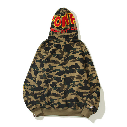 Sweat à capuche zippé Bape