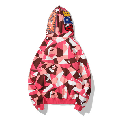 Sweat à capuche zippé Bape