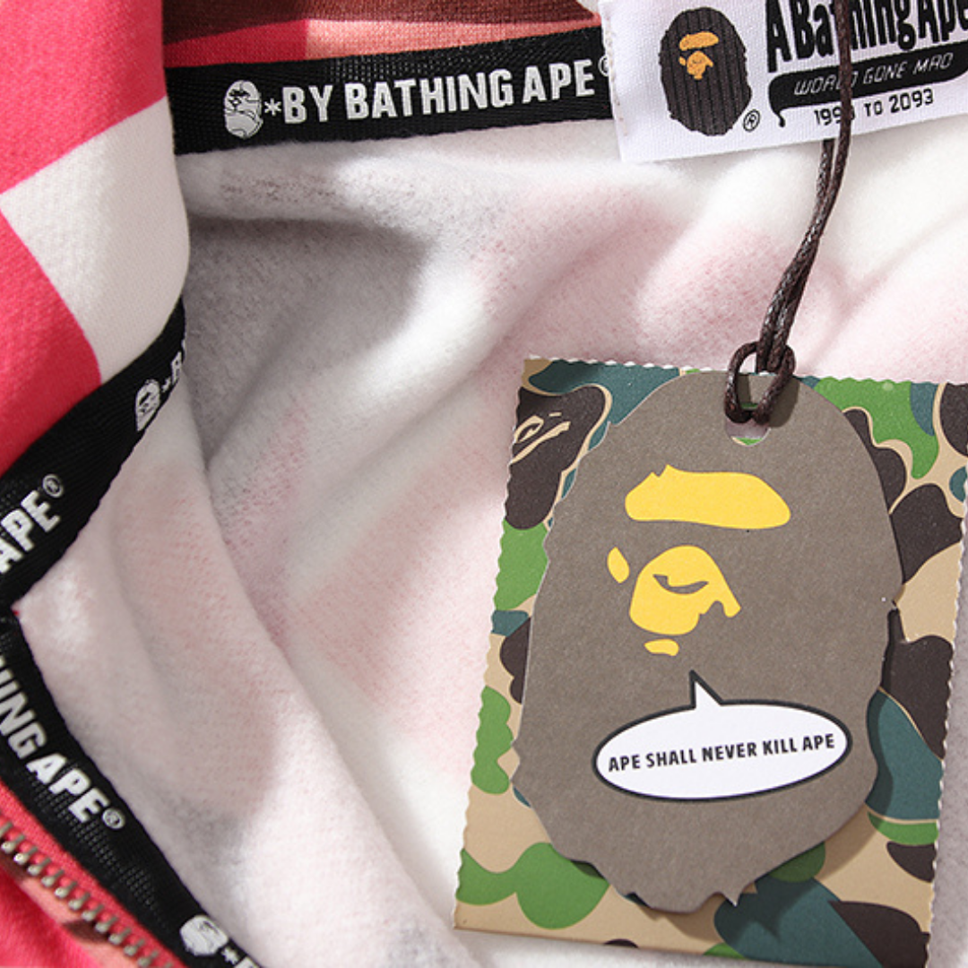 Sweat à capuche zippé Bape