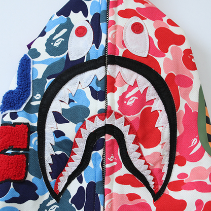 Sweat à capuche zippé Bape